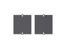 BACHMANN Custom module blind cover, black