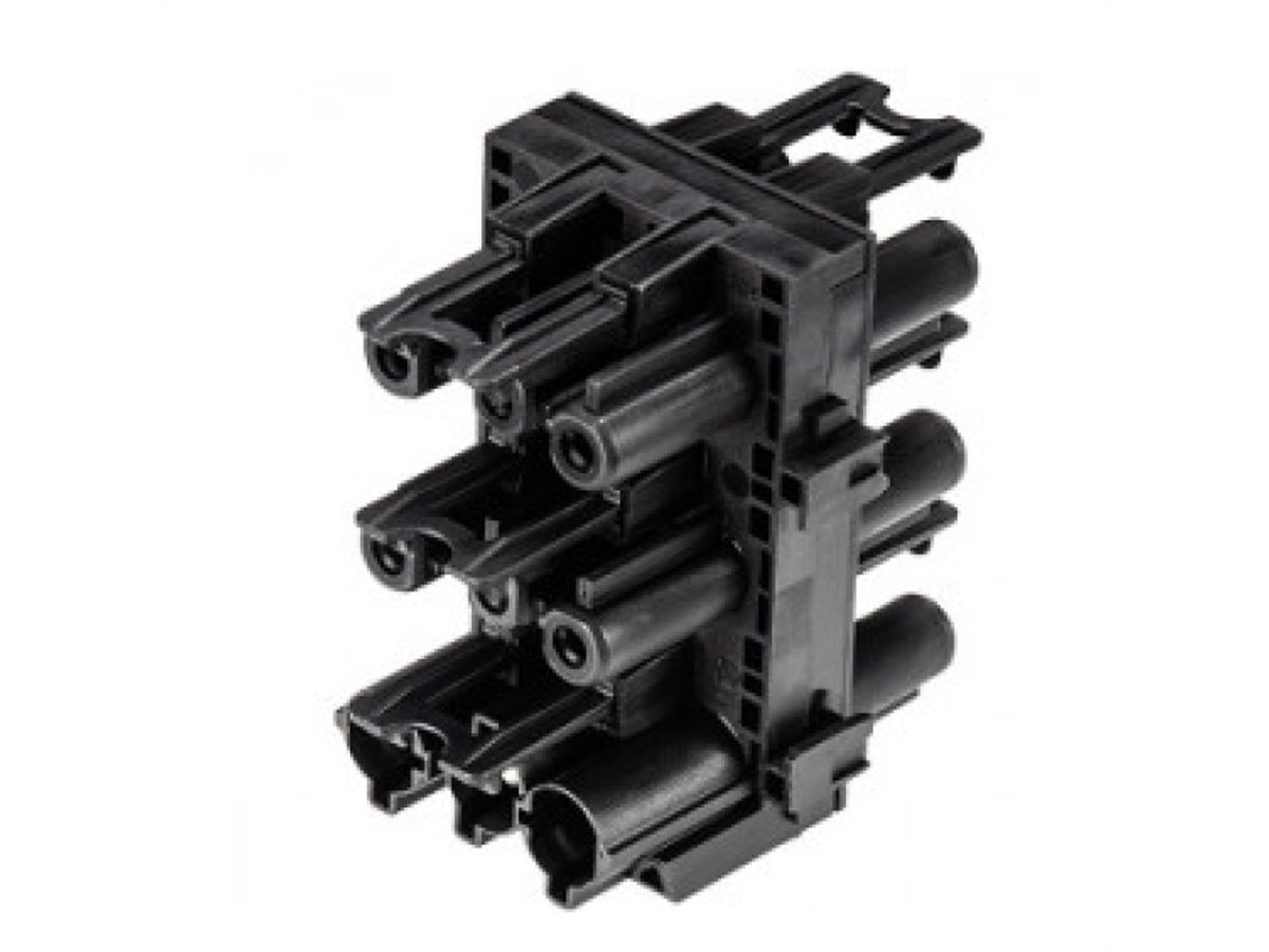 BACHMANN T-distributor GST18 3-pole, GST18 1xIn 5xOut