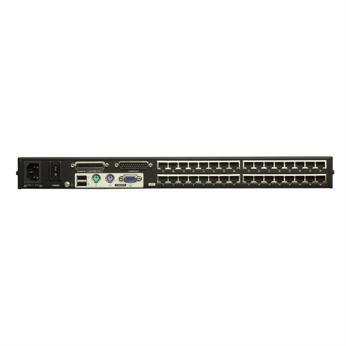 ATEN KH1532A KVM switch, VGA, PS/2-USB over Cat 5, 32-poorts
