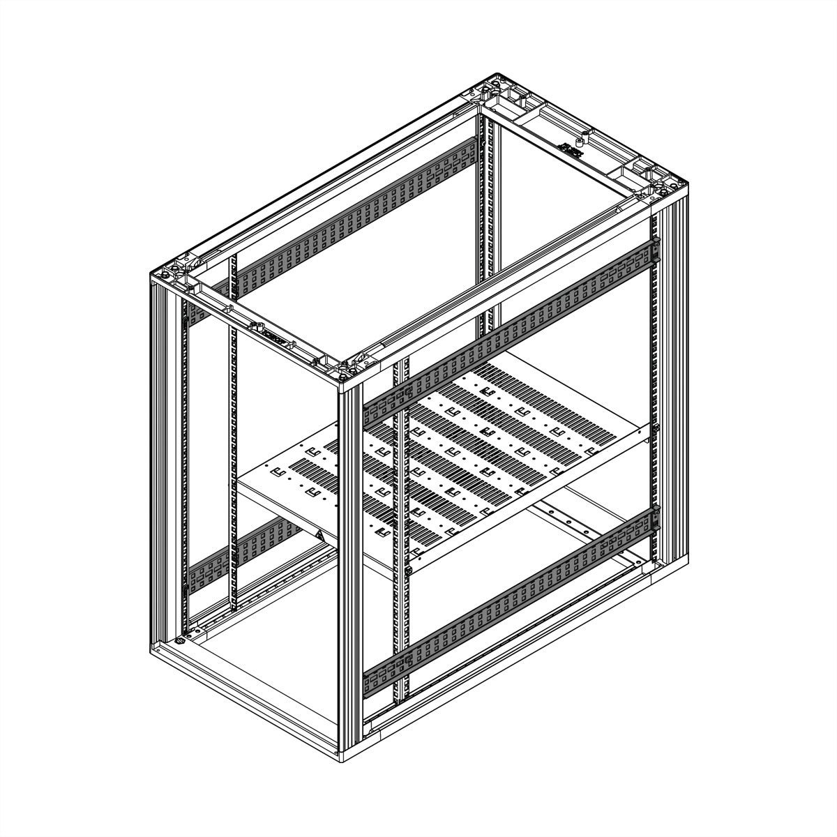 SCHROFF Novastar Depth Member for 800D Cabinet