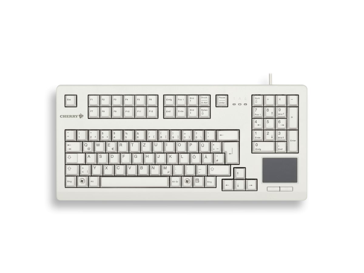 CHERRY TouchBoard G80-1190 toetsenbord USB QWERTZ Duits Grijs