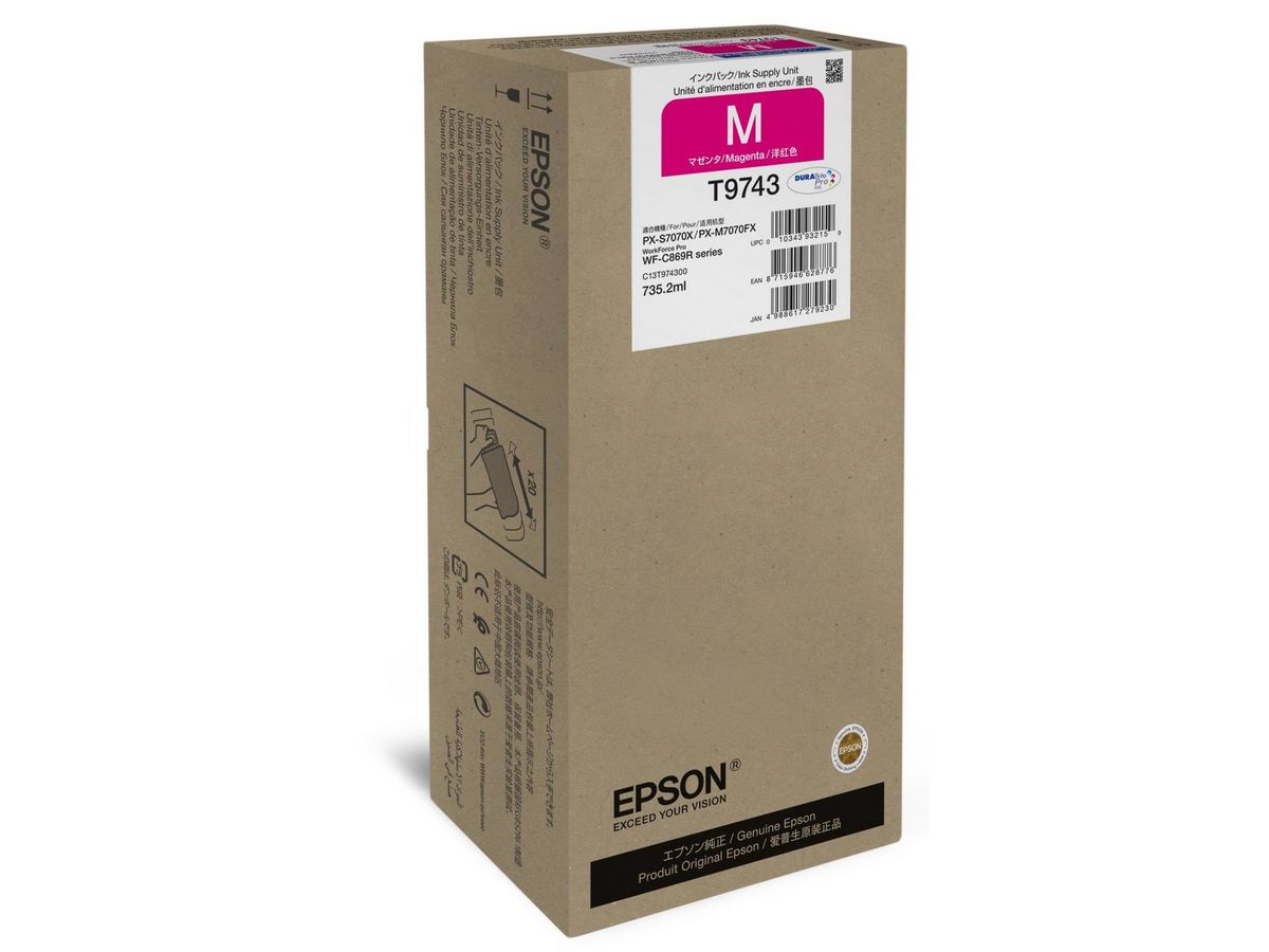 Epson C13T97430N inktcartridge 1 stuk(s) Origineel Magenta
