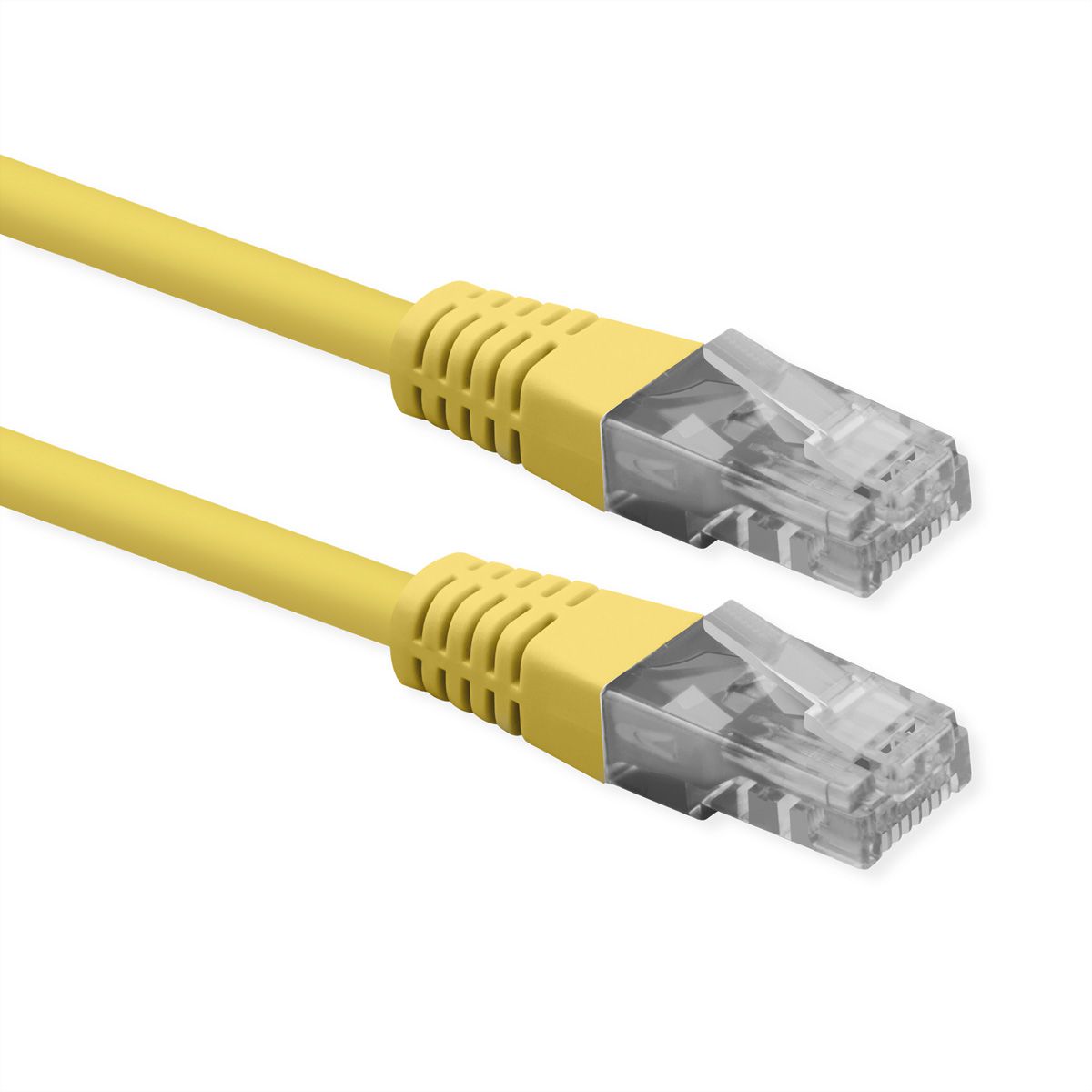 ROLINE Cat.6 (Class E) Patch Cable, UTP, PoE, geel, 3 m