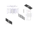 BACHMANN PDU Basic connection bracket, VM profile