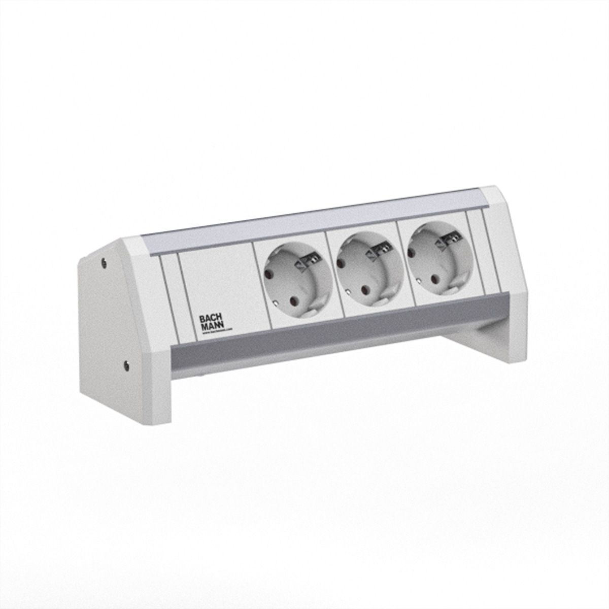 BACHMANN DESK 3xCEE7/3 GST18 RAL9010