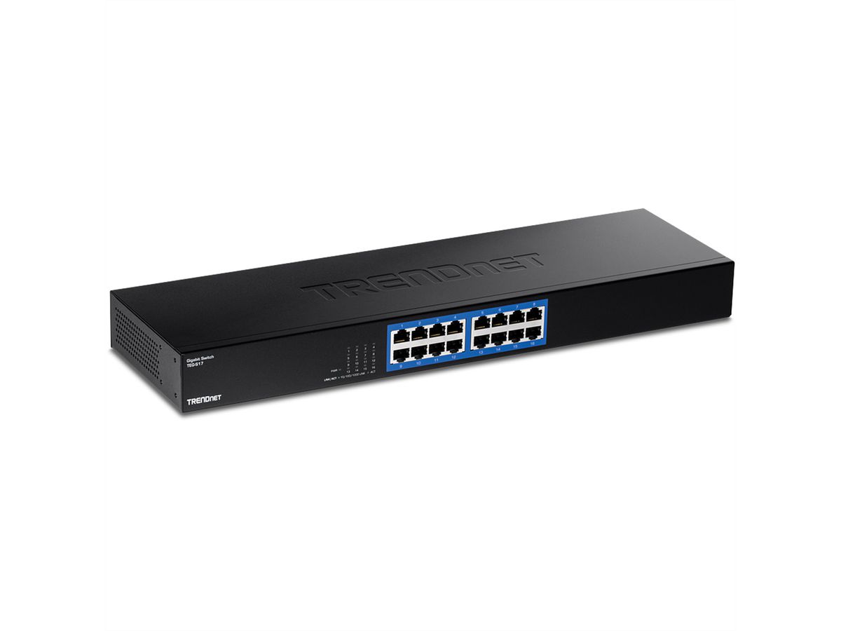 TRENDnet TEG-S17 , 16-Poorts Gigabit Switch