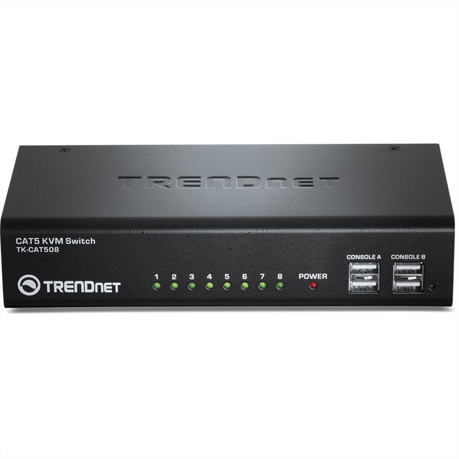TRENDnet TK-CAT508 8-poorts KVM switch CAT5