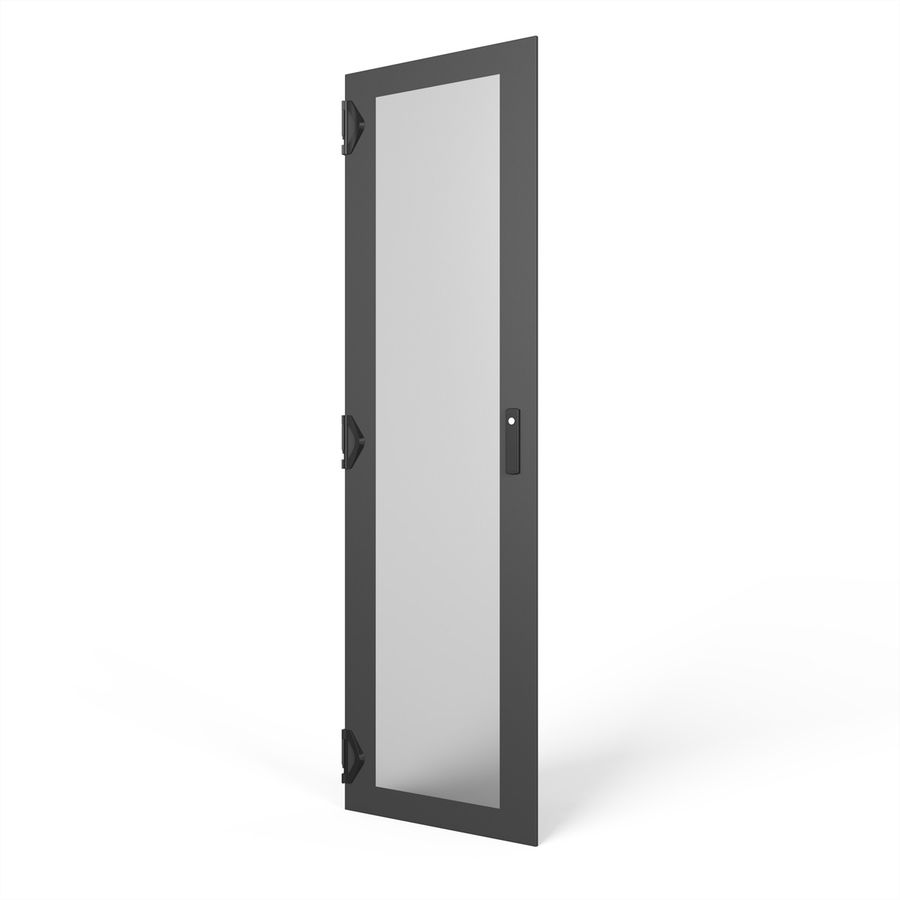 DOOR 1400H 600W GLAZED IP20 1PT RAL7021