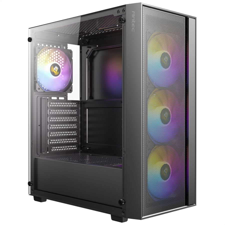 ANTEC AX65 ARGB PC case Midi Tower Gaming ATX, black