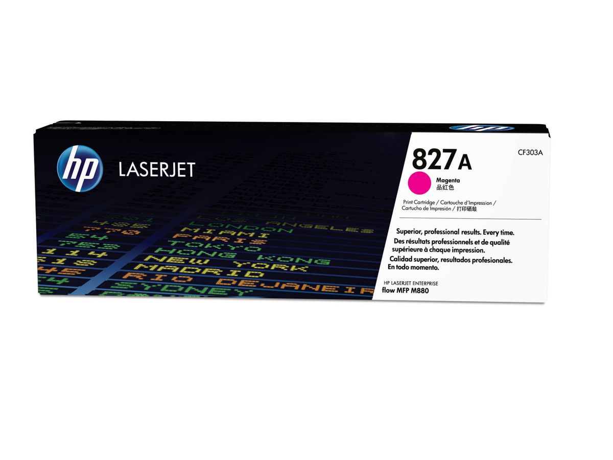 HP 827A Magenta Original LaserJet Toner Cartridge