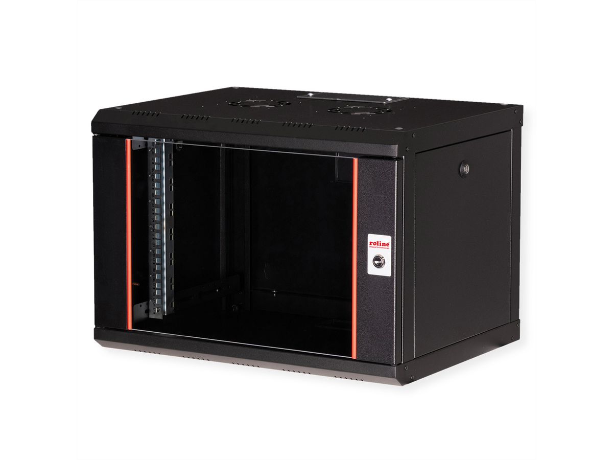 ROLINE 19-inch wandbehuizing Pro 7 U , 600x450 BxD zwart
