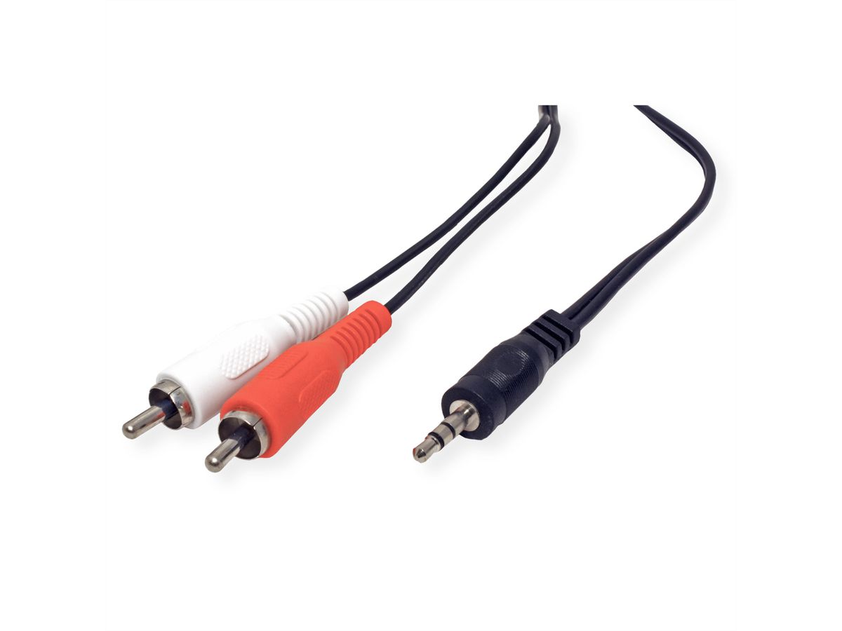 VALUE 3.5mm (M) - Cinch (2x M) Cable, 1.5 m