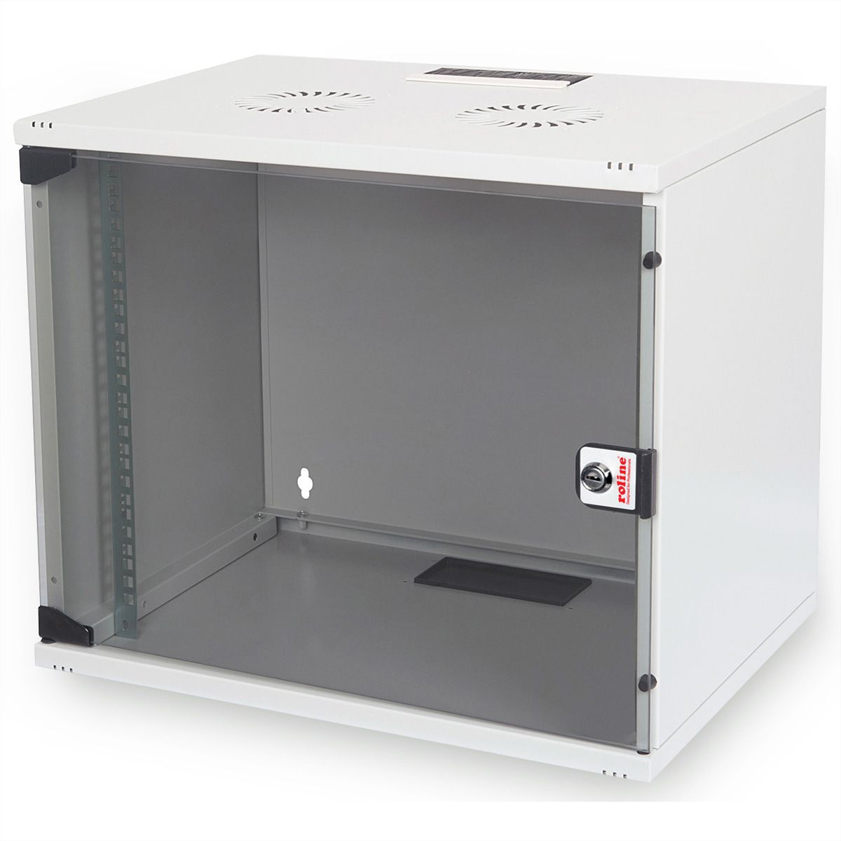 ROLINE 19-inch wall-mounted housing Basic 7 U, 540x400 WxD kit grey