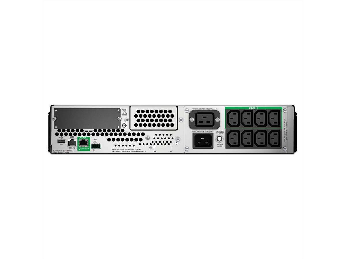 APC SMT2200RMi2UC mit SmartConnect, Rackmount, 2HE