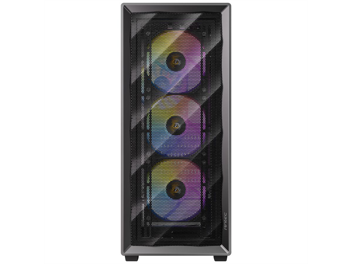 ANTEC AX85 ARGB PC case Midi Tower Gaming ATX, black
