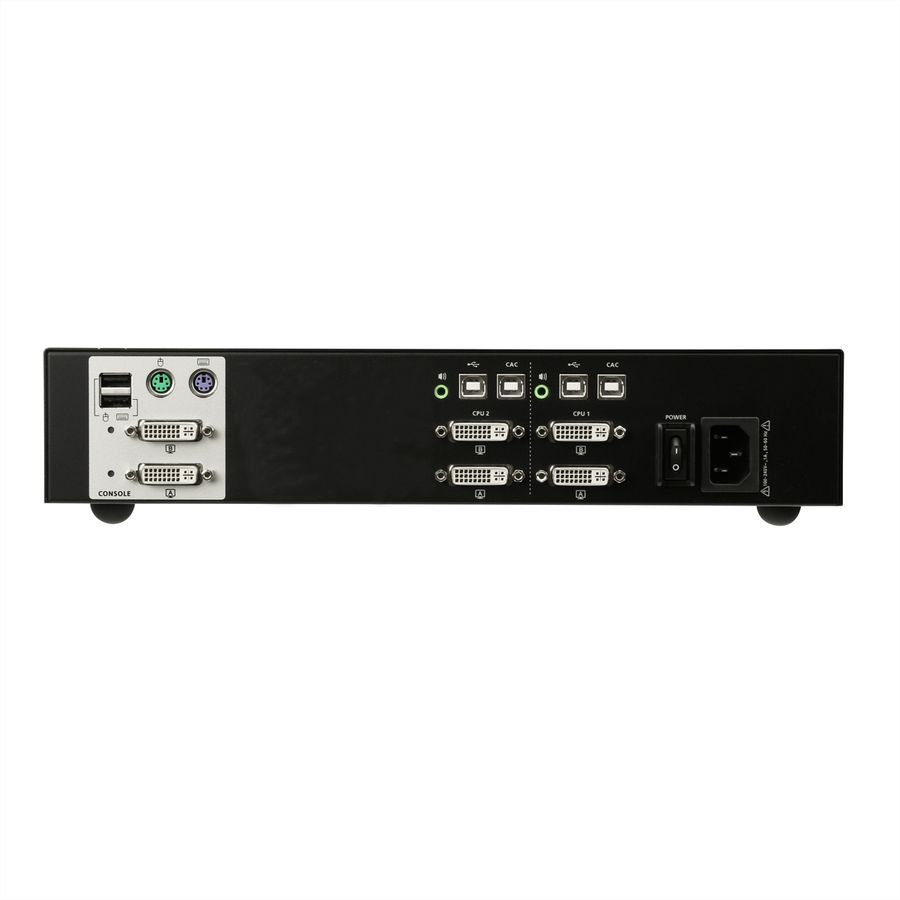 ATEN CS1142D 2-Poorts USB DVI Dual Display Secure KVM