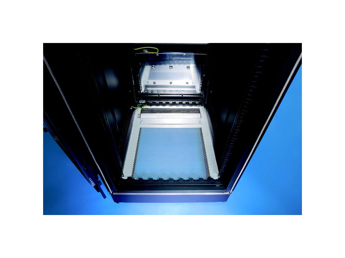 SCHROFF Varistar EMC bodemplaat voor kabeldoorvoer achter, geperforeerd, 600W 1000D