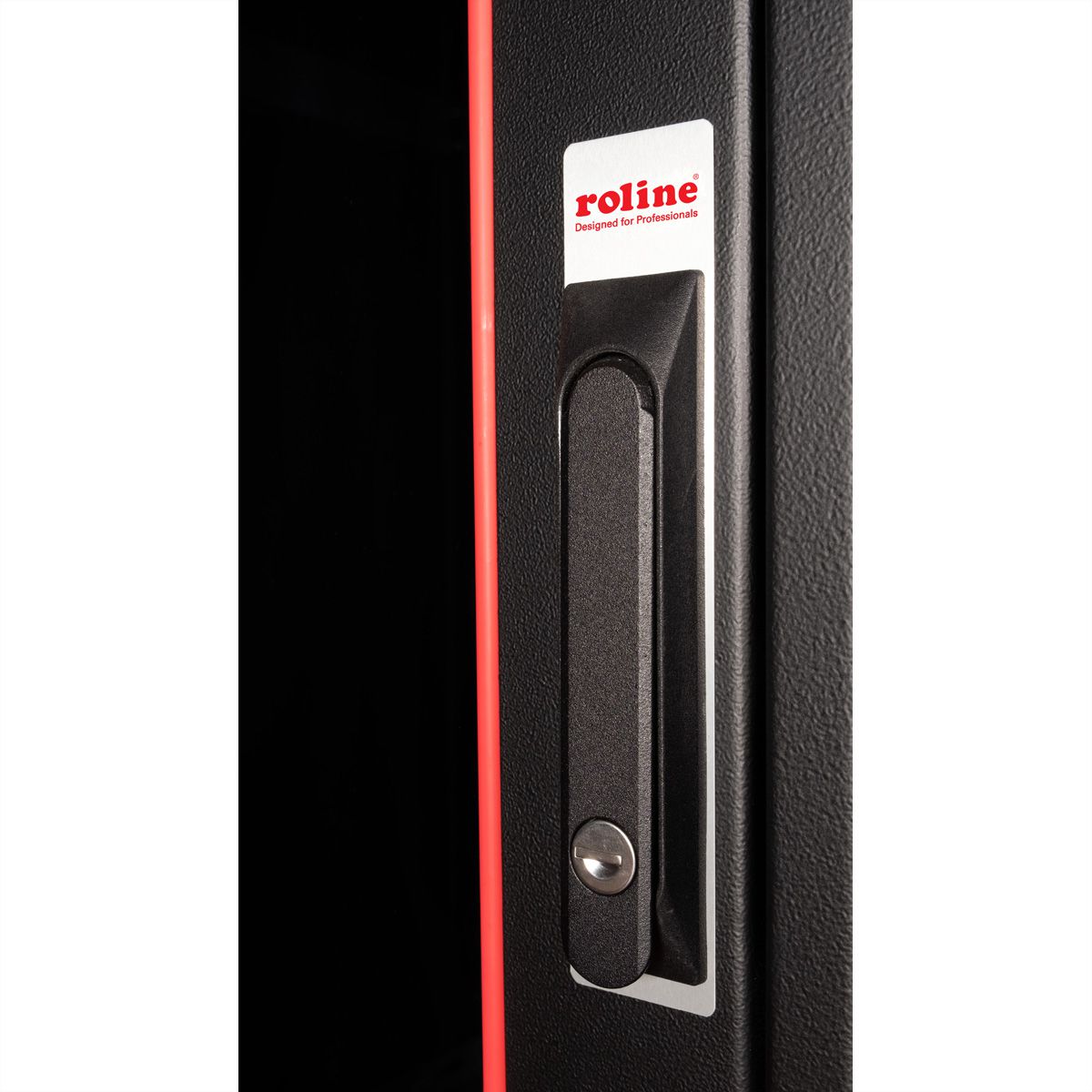 ROLINE 19-inch netwerkkast Pro 26 U, 600x600 BxD Glazen deur zwart
