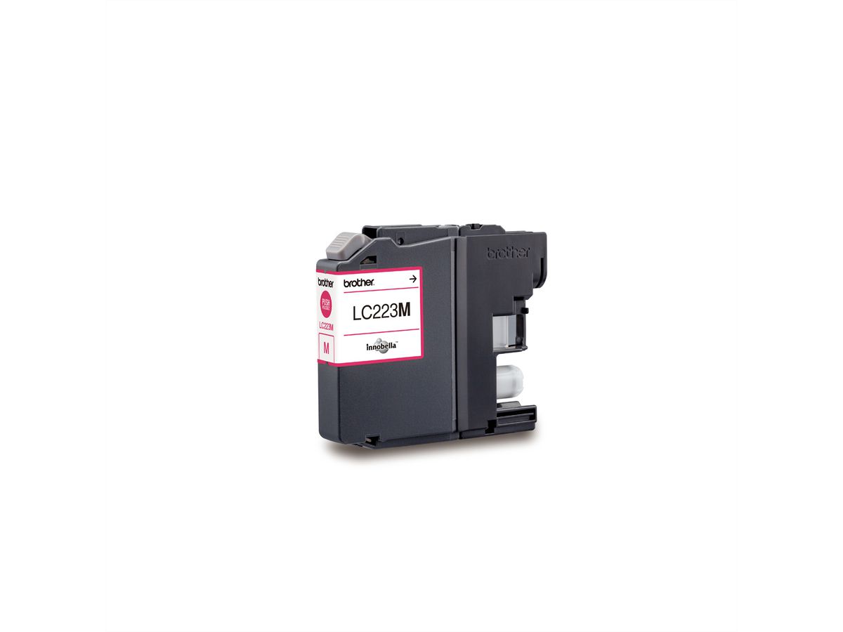 LC-223M, BROTHER Tintenpatrone, magenta für ca. 550 Seiten, Für z. B. BROTHER MFC-J4620DW, MFC-J4625DW, MFC-J5320DW, MFC-J5620DW