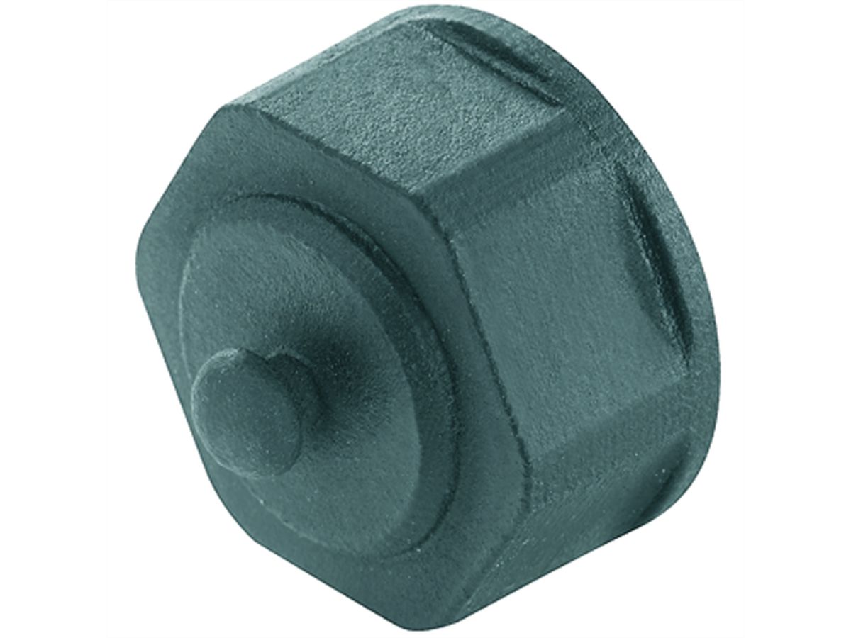 TELEGÄRTNER STX V1 bulkhead protection cap, CU-Acc dustp STXV1 flng plast