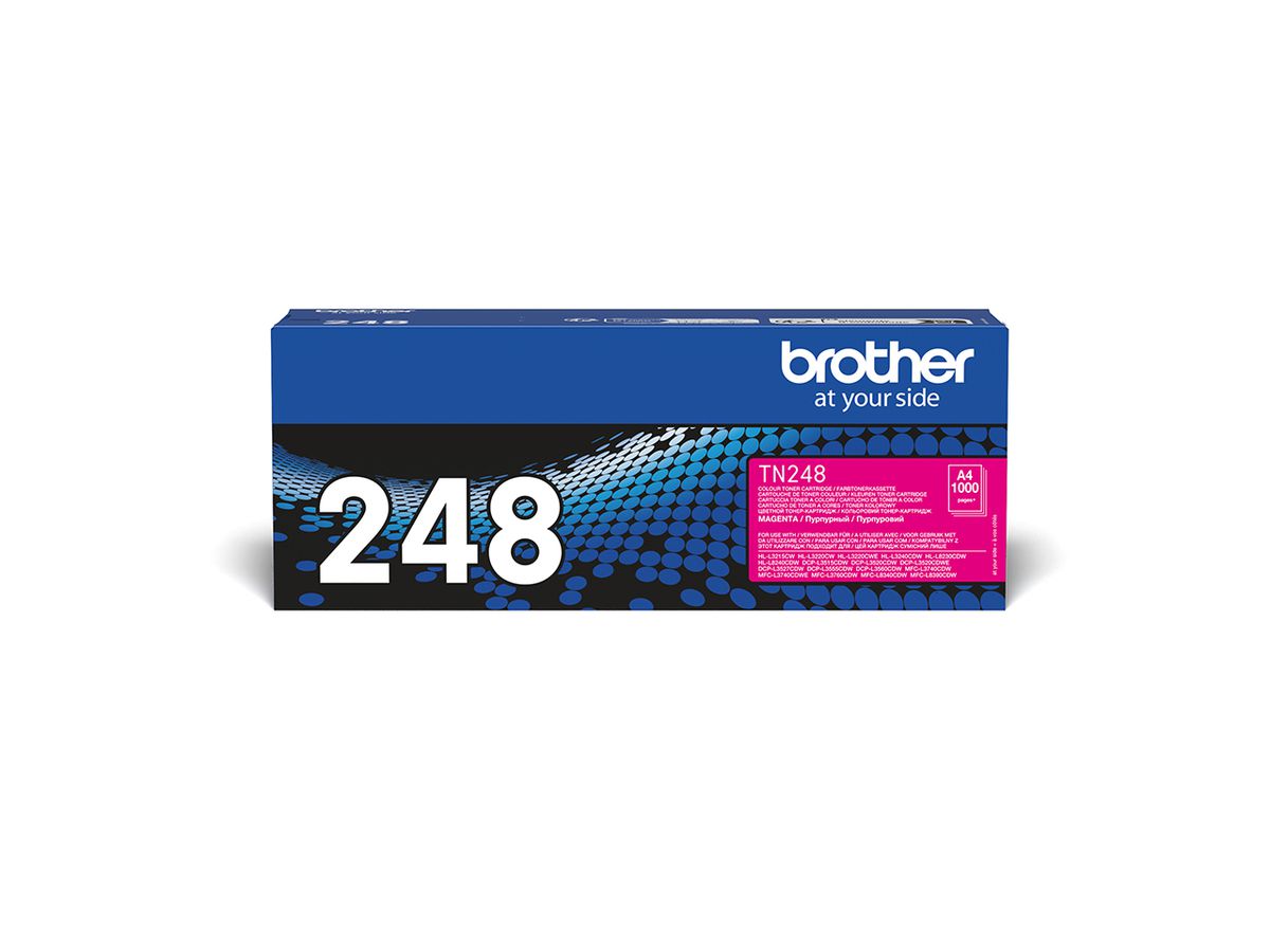 Brother TN-248M tonercartridge 1 stuk(s) Origineel Magenta