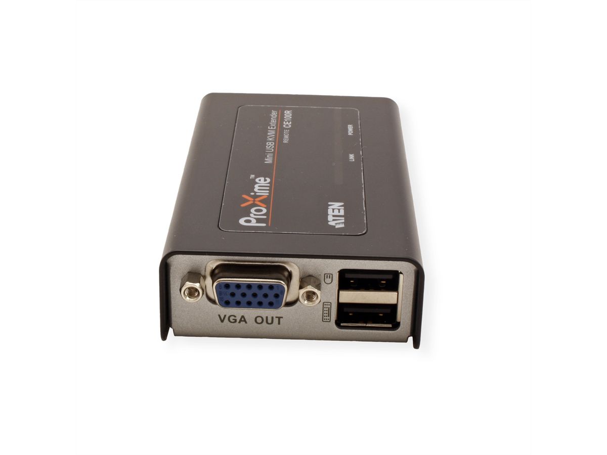 ATEN CE100 KVM Extender VGA, USB, 100m