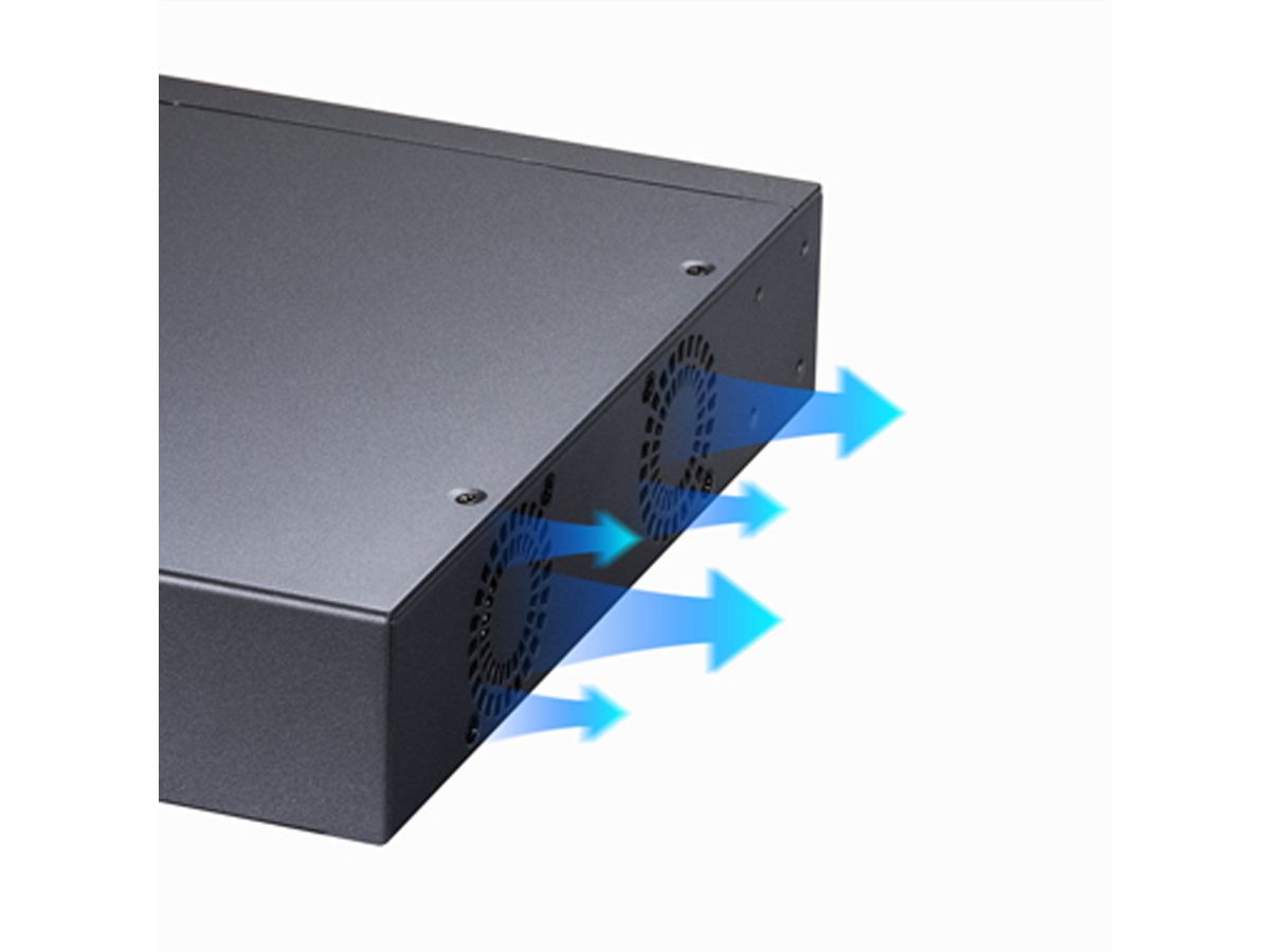 CUDY GS1020PS2 16-poorts Gigabit PoE+ Switch 2 Gigabit SFP-poorten 200W