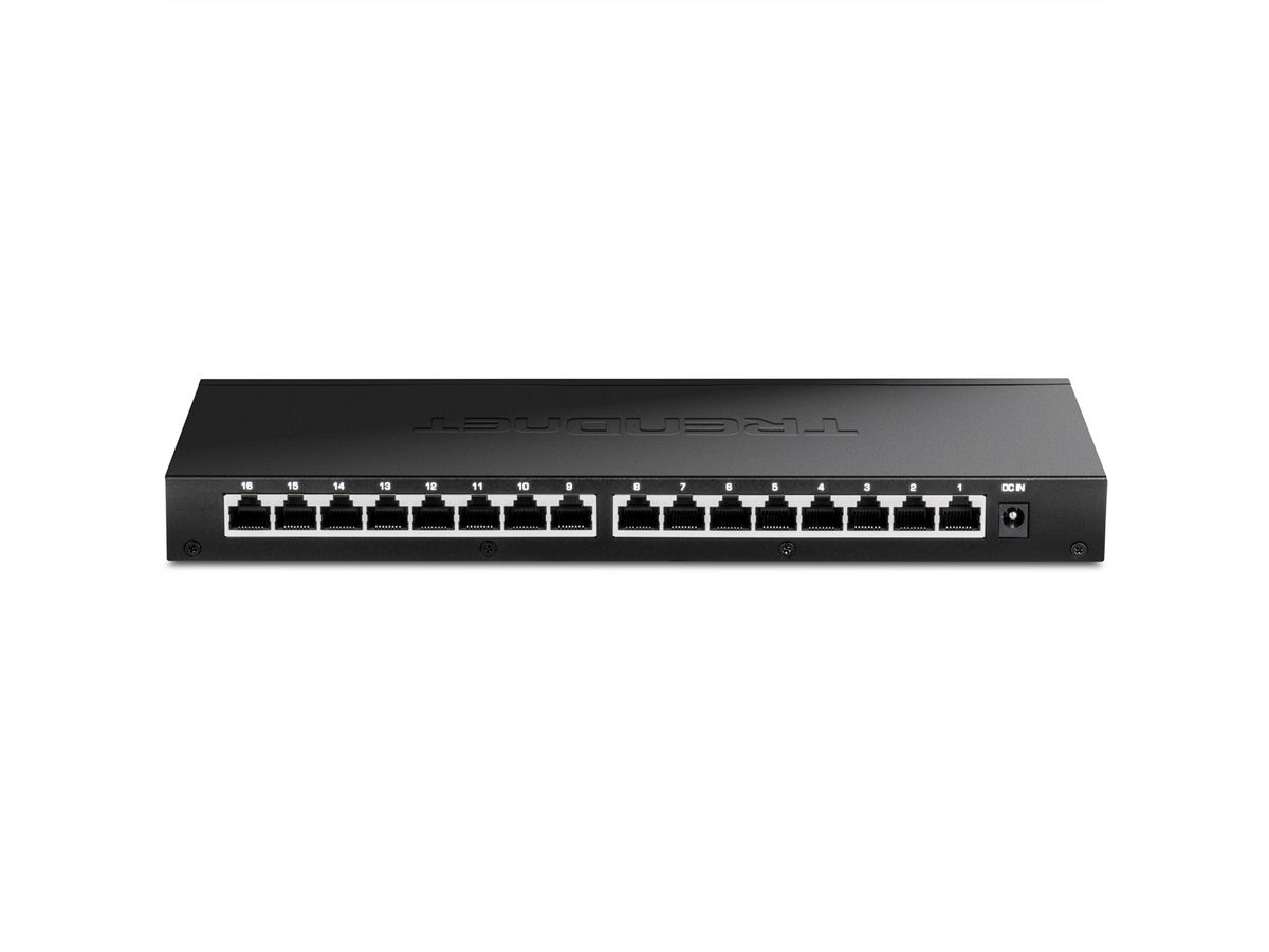TRENDnet TEG-S3160 16-Port 2.5G Switch Unmanaged Desktop