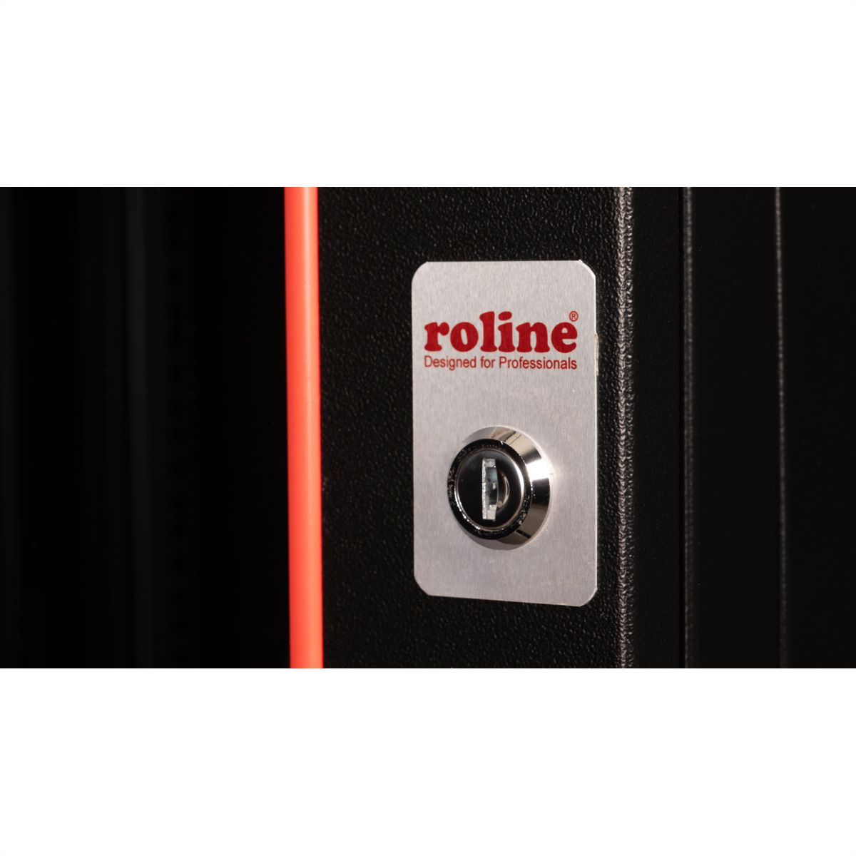ROLINE 19-inch wall-mounted housing Pro 7 U, 600x600 WxD two-piece swivelling black