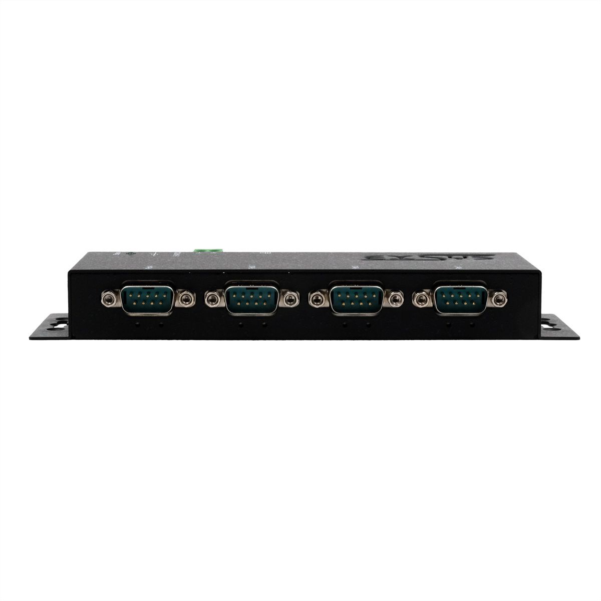 EXSYS EX-6124-2PoE Ethernet zu Seriell 4 x RS-232/422/485 mit 9 Pin Stecker PoE