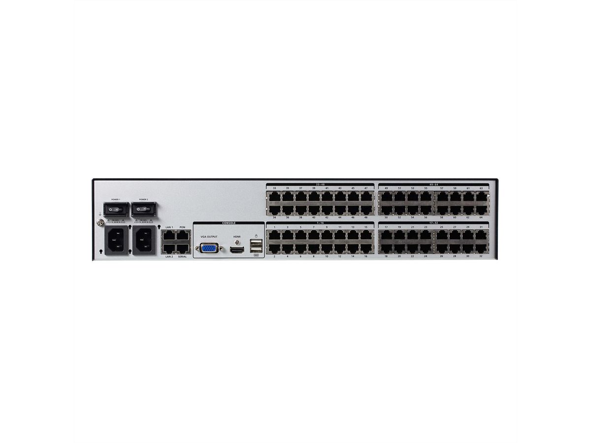 ATEN KN4064VB 64-Port Cat 5 KVM over IP 1 local und 4 remote