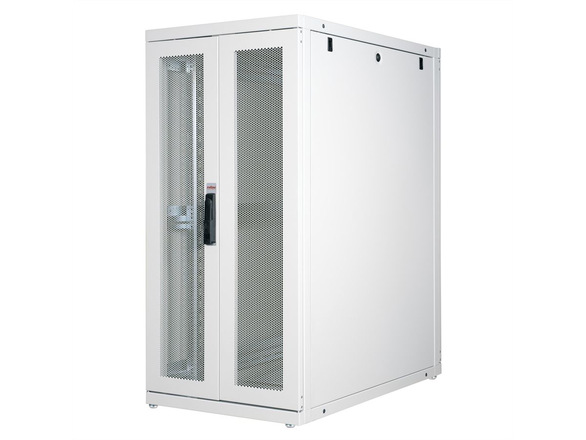 ROLINE 19-inch server rack Pro 26 U, 600x1000 WxD grey Plexiglas