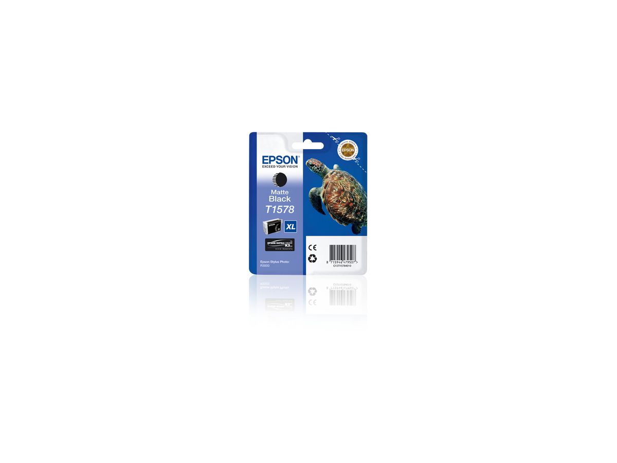 Epson T1578 ink cartridge 1 pc(s) Original High (XL) Yield Black