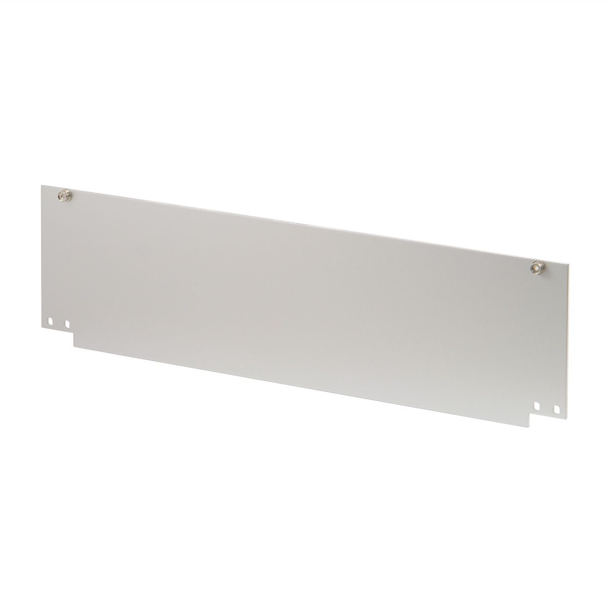 SCHROFF Inpac voorpaneel met scharnierende bodem, 3 HE, 2,5 mm, Al, geanodiseerd, onbehandelde randen