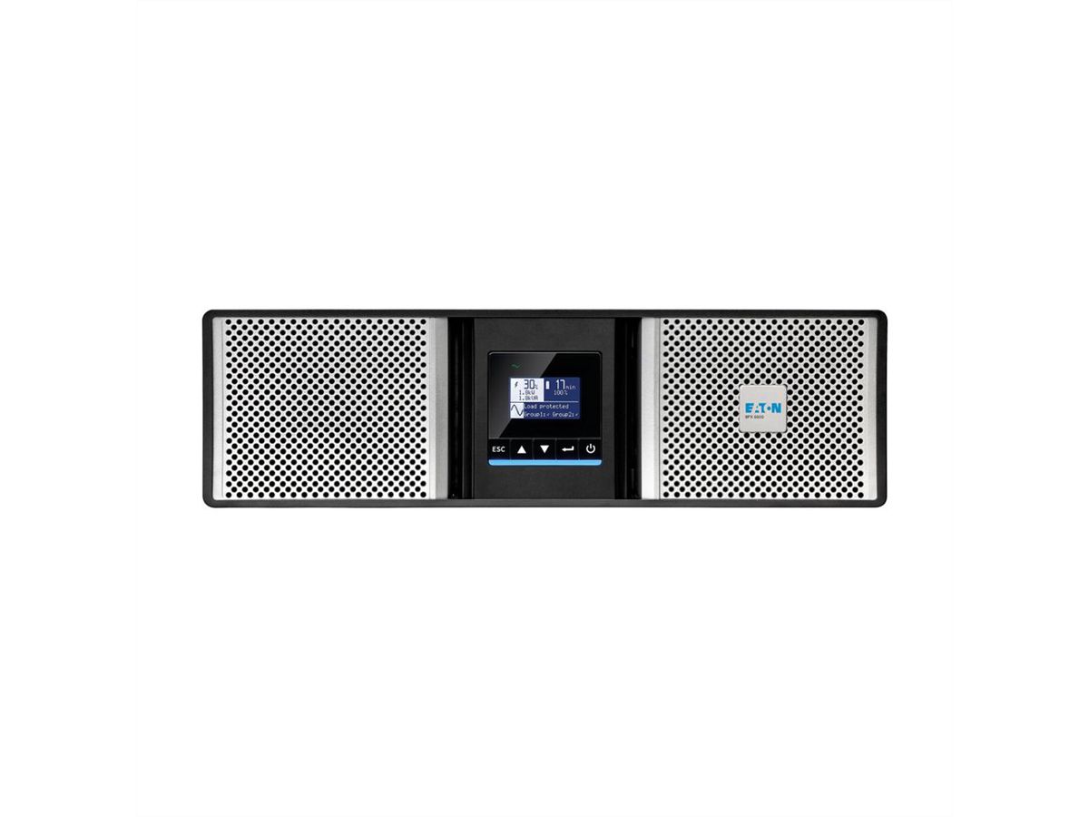 Eaton 9PX 6000i RT3U Netpack G2 mit Network-M3 & RM Kit (9RK) / Technologie: Online Doppelwandler