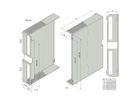 PIU SIDE COVER 6U 6HP 227D