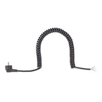 BACHMANN Wendelleitung 0,5-2m schwarz, H05VV-F 3G1,5mm² AEH/CEE7/7