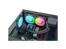 Thermaltake TH240 V3 ARGB Sync AIO CPU Liquid Cooler, Black