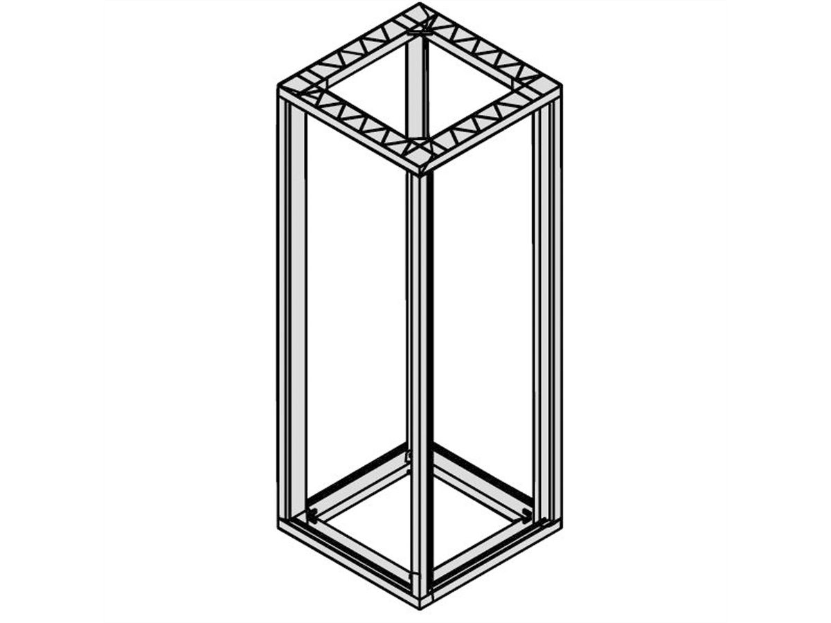 SCHROFF Universele behuizing voor Eurorack, 47 U 800W 800D