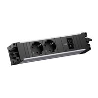 BACHMANN STEP ALU 2xCEE7/3, 1x USB C/C 45W