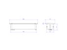 BACHMANN KAPSA Klein 2x geaard stopcontact 1x USB oplader, GST18 Stekker