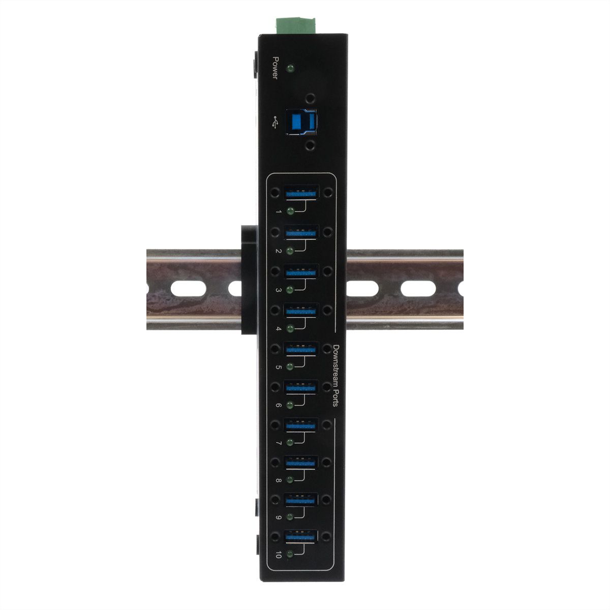EXSYS EX-11220HMVS 10 Port USB 3.2 Gen 1 Metall HUB VIA VL811+ Chipset