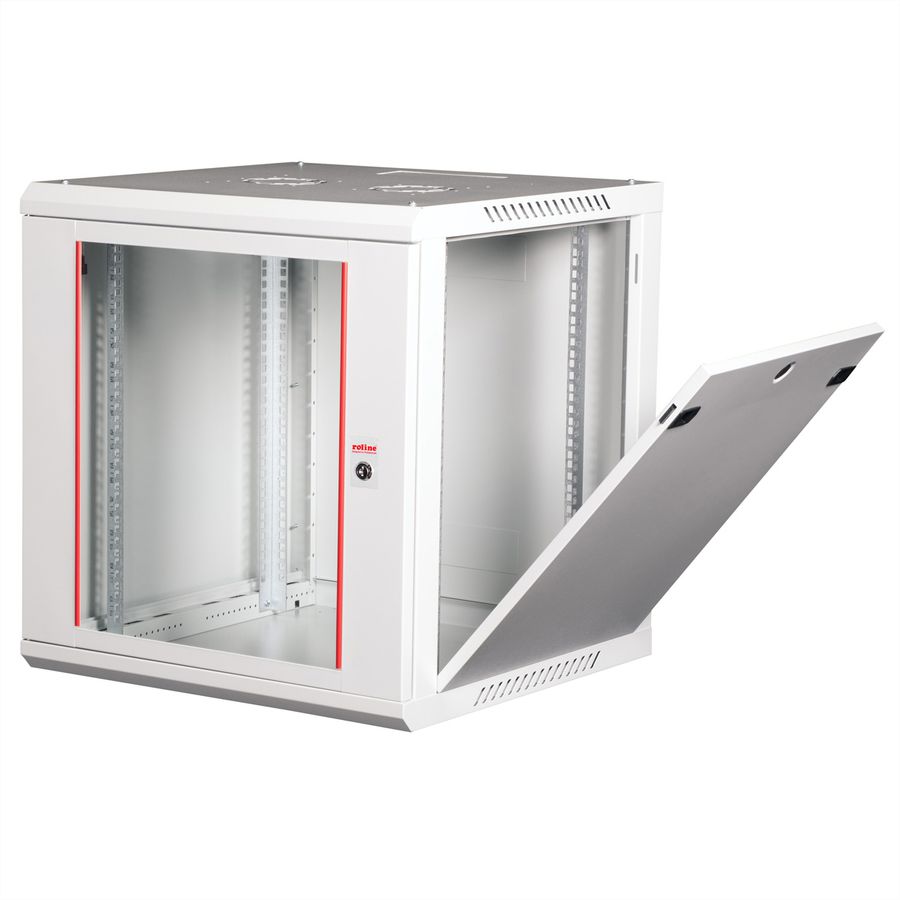 ROLINE 19" Wall Cabinet Basic Plus 12U, 600x600 BxT grey