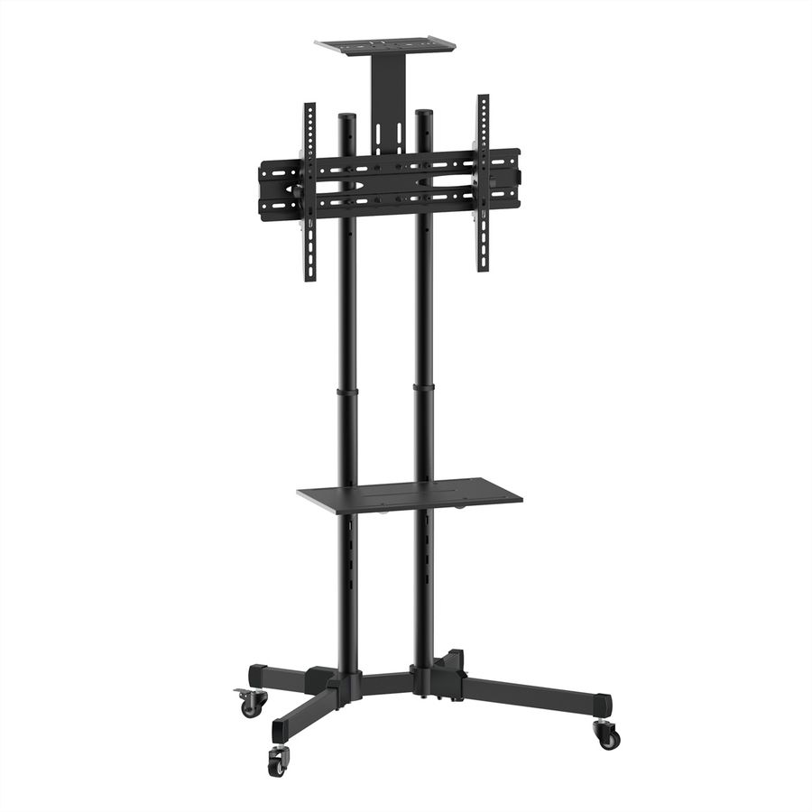 VALUE LCD/TV rolstandaard, tot 50 kg (37" tot 70"), zwart