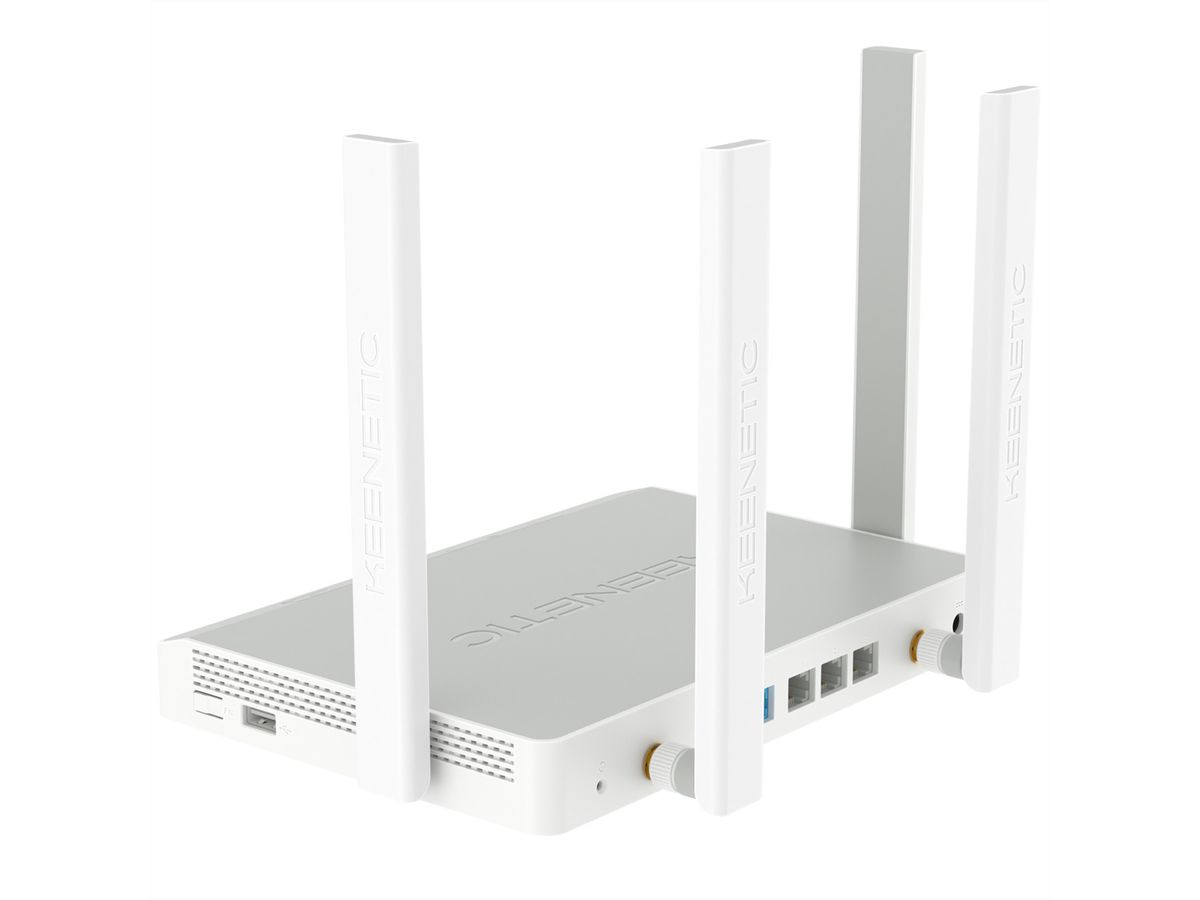 Keenetic Hero 4G+ Mesh Router, AX1800, WiFi 6