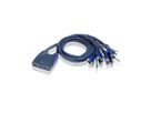 ATEN CS64US KVM switch VGA, USB, audio, 4 poorts