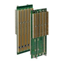 SCHROFF CPCI-backplane, systeemsleuf rechts, 6 HE, 6 sleuven, 64-bit, 5 V VI/O