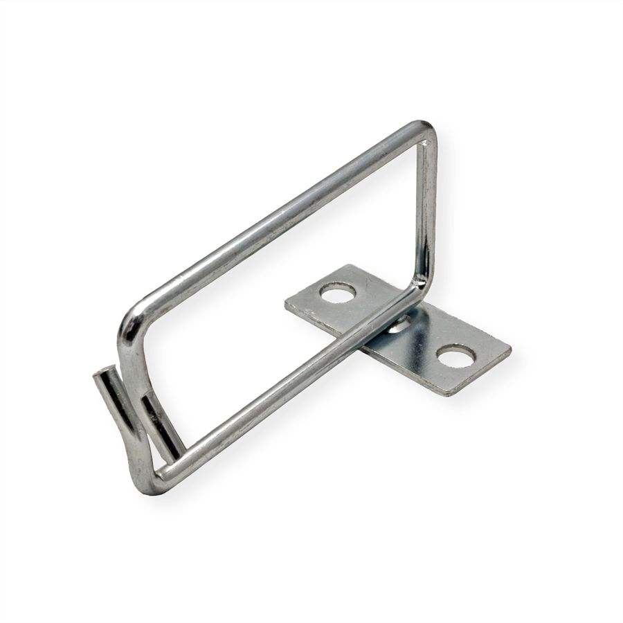 19" Cable Manager, 40x80mm, metal, Mounting central, cable entry central