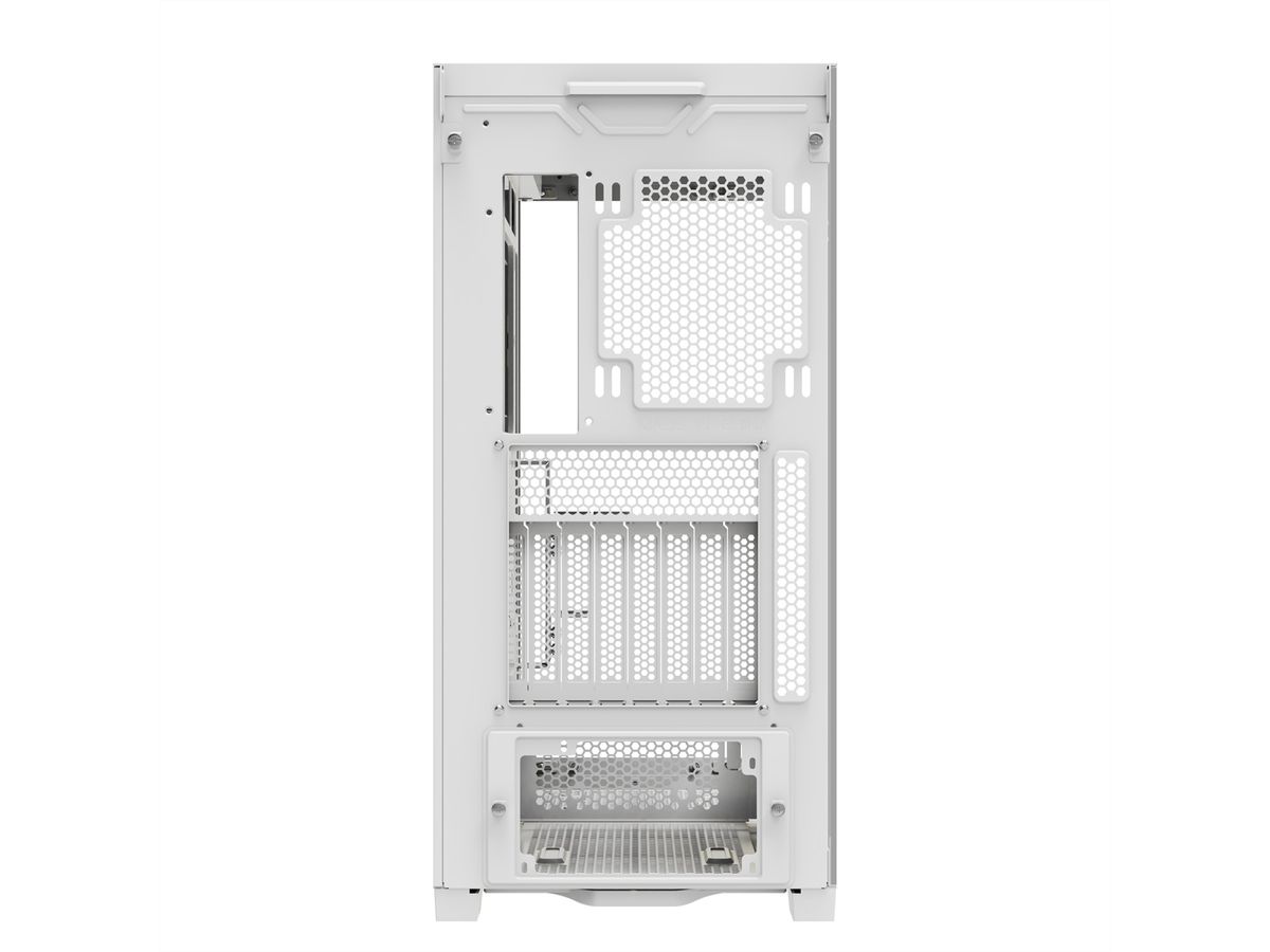 XILENCE Xilent Gleam X818.W.ARGB Gaming ATX PC-behuizing wit, RGB ATX Midi Tower