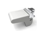 SCHROFF Extractor Handle Key Form 1, Bottom, Grey
